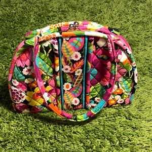 Vera Bradley Va Va Bloom bowler handbag